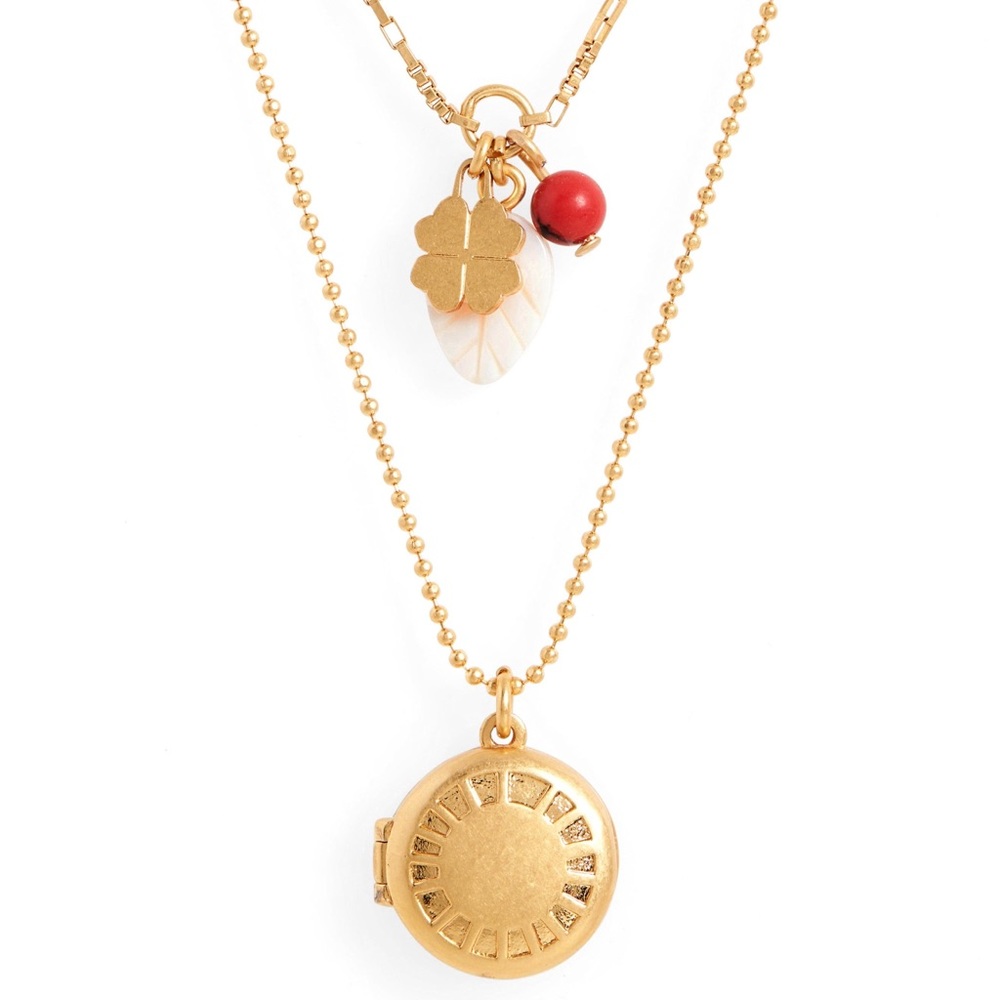 Madewell locket necklace